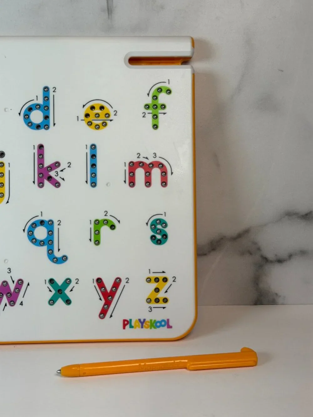 Playskool Magnatab Lowercase Alphabet Magnetic Writing Board ABC Learning Toy